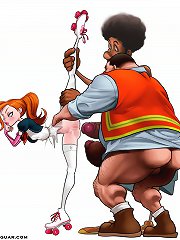 Toon sex. Darn fella, I ejaculate inside of that taut white crotch, I'm hoping this bitch do not get expecting