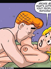 JKR comix. Betty and Archie comic porn