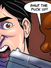 Interracial comic. My goodness, I don`t know if I can take all of that huge black cock