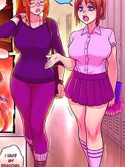 How come you are interested in all that spooky stuff at cartoon sex comics