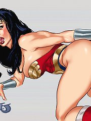 Cartoon lesbians by Kinky Jimmy